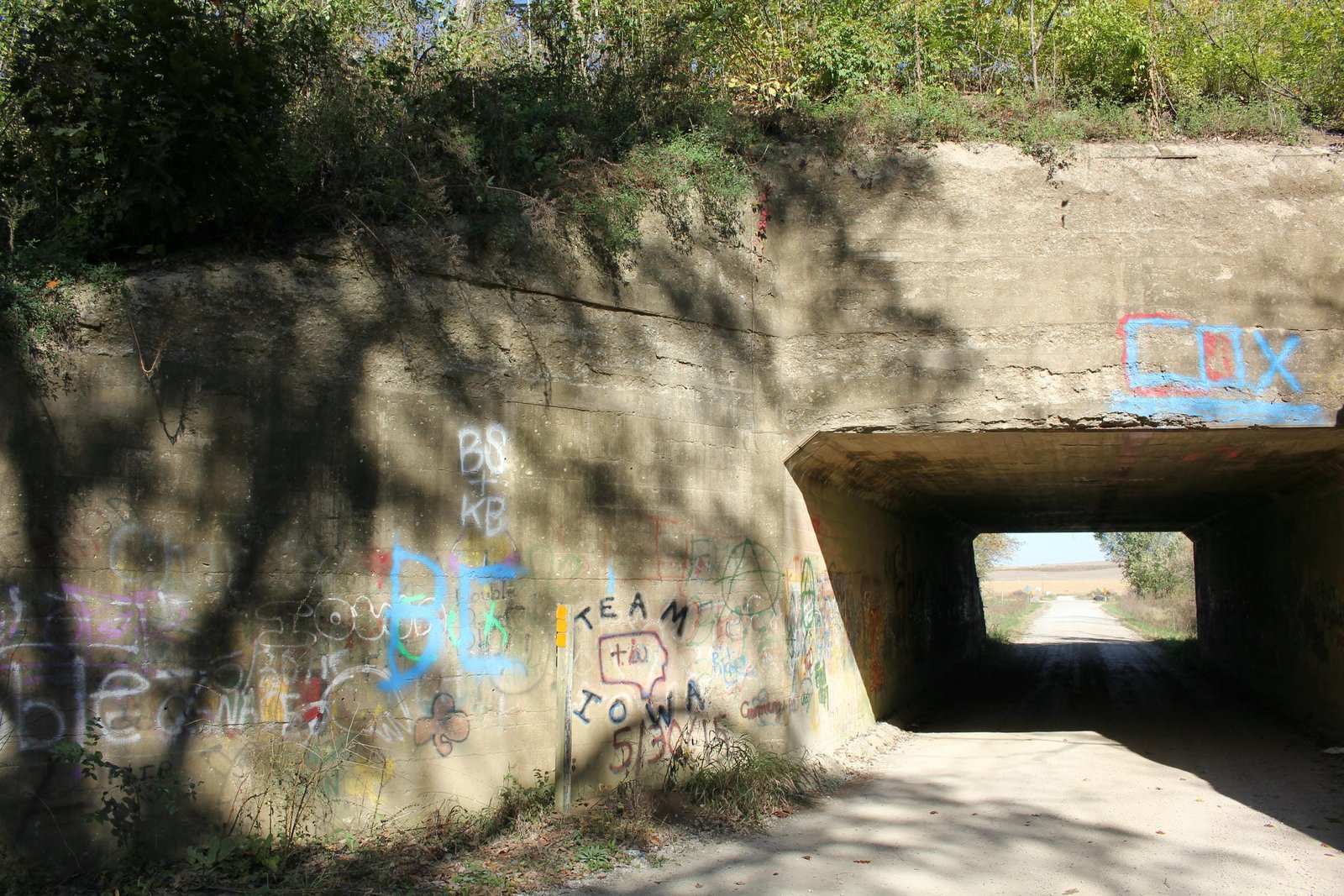 West abutment